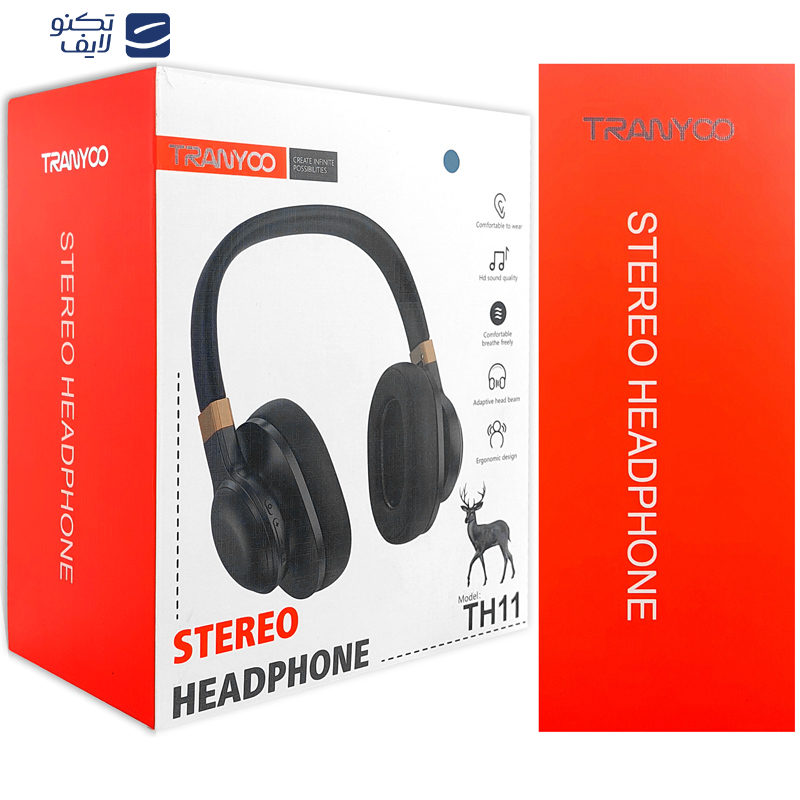 هدفون بلوتوثی ترانیو مدل TH11 هدفون بلوتوثی ترانیو مدل TH11