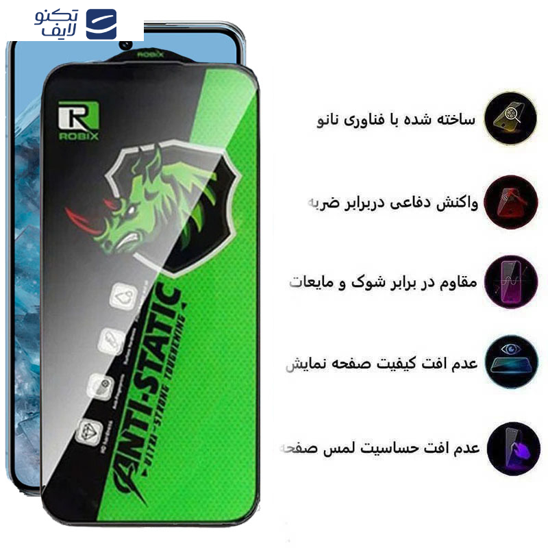 محافظ صفحه نمایش اپیکوی مدل Rhino Robix مناسب برای گوشی موبایل گوگل Pixel 8 Pro/ 7 Pro