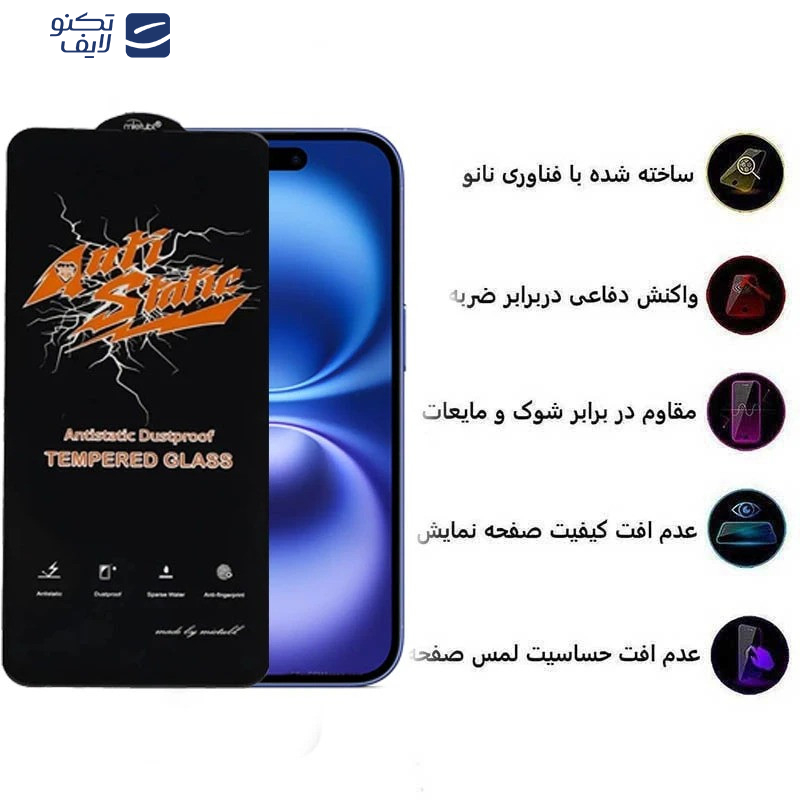 محافظ صفحه نمایش اپیکوی مدل Antistatic Dustproof مناسب برای گوشی موبایل اپل iPhone 16e / 14 / 13 Pro / 13 محافظ صفحه نمایش اپیکوی مدل Antistatic Dustproof مناسب برای گوشی موبایل اپل iPhone 16e / 14 / 13 Pro / 13