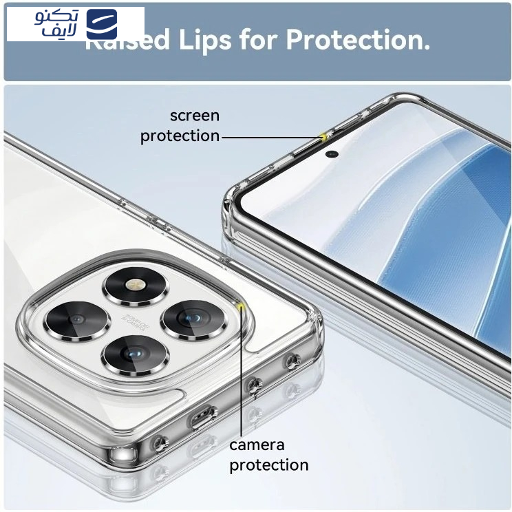 کاور اپیکوی مدل Transparent Clear مناسب برای گوشی موبایل شیائومی Redmi Note 14 4G کاور اپیکوی مدل Transparent Clear مناسب برای گوشی موبایل شیائومی Redmi Note 14 4G