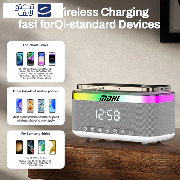 اسپیکر بلوتوثی ام دی اچ ال مدل MD-S300 به همراه چراغ USB اسپیکر بلوتوثی ام دی اچ ال مدل MD-S300 به همراه چراغ USB
