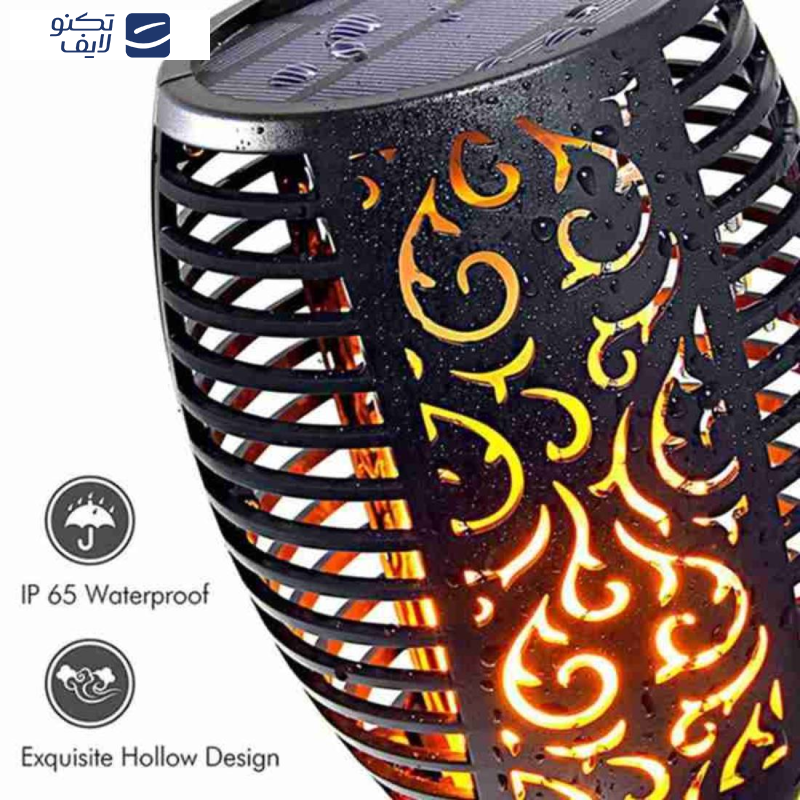 چراغ باغی سولونیکس مدل مشعل مجموعه 4 عددی چراغ باغی سولونیکس مدل مشعل مجموعه 4 عددی