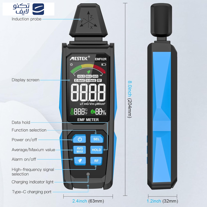 ارتعاش سنج الکترومغناطیسی مستک مدل EMF02R ارتعاش سنج الکترومغناطیسی مستک مدل EMF02R