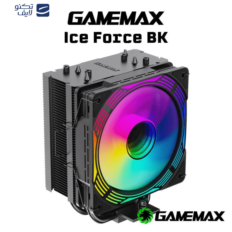 خنک کننده پردازنده گیم مکس مدل Ice Force BK خنک کننده پردازنده گیم مکس مدل Ice Force BK