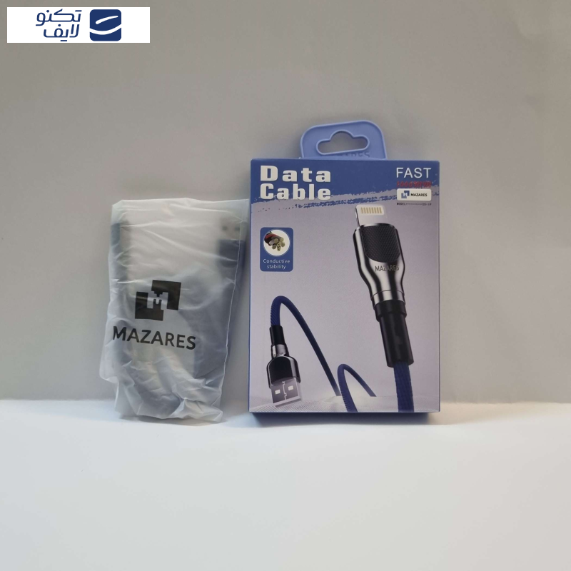 کابل تبدیل USB به لایتنینگ مازارس مدل C5-IP طول 1 متر کابل تبدیل USB به لایتنینگ مازارس مدل C5-IP طول 1 متر