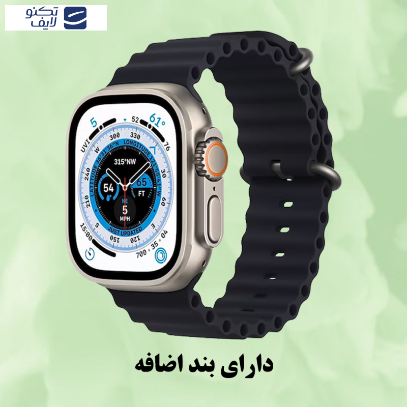 ساعت هوشمند مازارس مدل W55 سایز 49mm به همراه بند اضافه ساعت هوشمند مازارس مدل W55 سایز 49mm به همراه بند اضافه