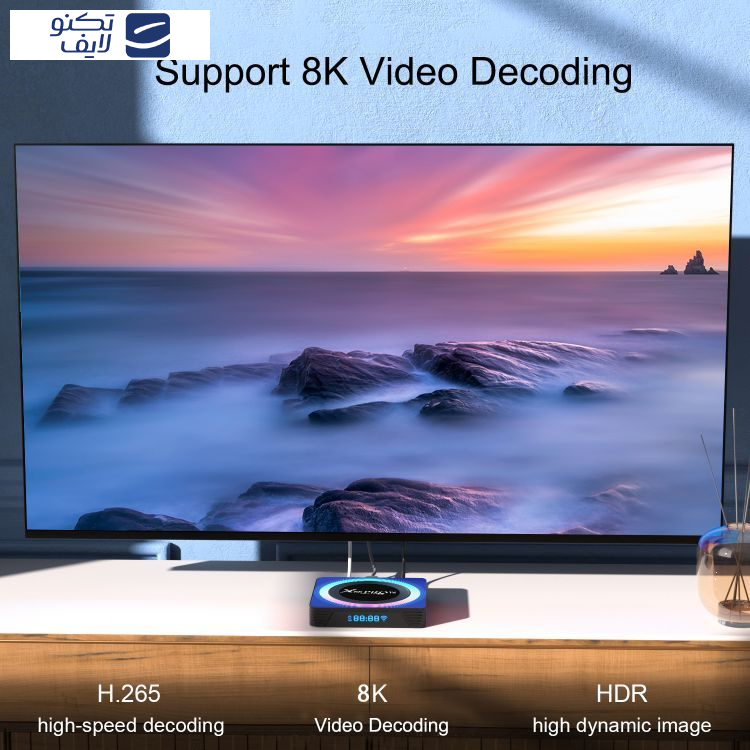 اندروید باکس ایکس88  مدل Pro AcrylicV13