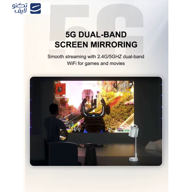 ویدئو پروژکتور اندروید بنیوس مدل BV-P14