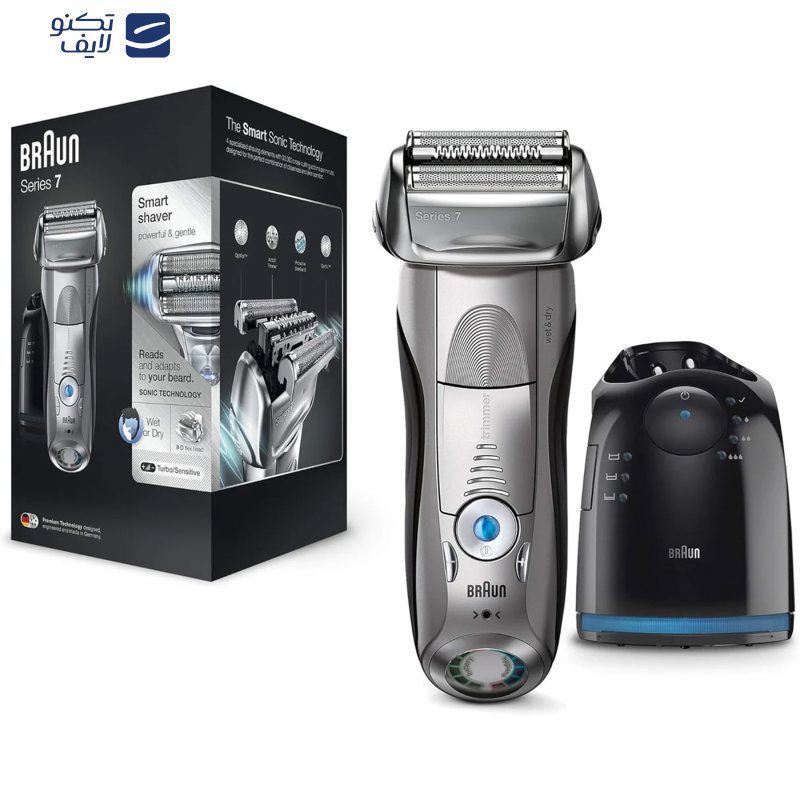 ماشین اصلاح موی صورت براون مدل 7899CC ماشین اصلاح موی صورت براون مدل 7899CC