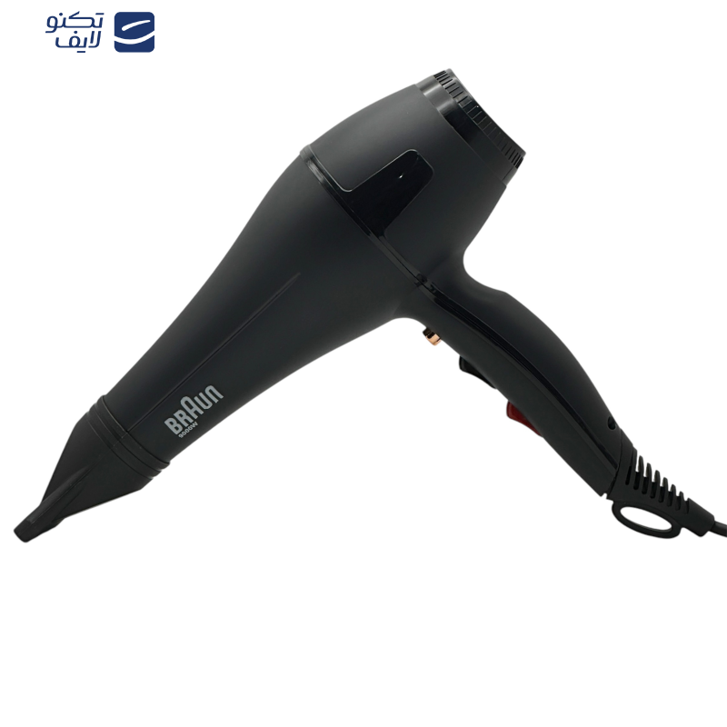سشوار حرفهای براون مدل BR-1009، موتور AC با توان مصرفی 9000 وات، دارای قابلیت تعویض سری، باد سرد، عملکرد توربو، دارای حلقه آویختن، با حالت صافکننده و حجمدهنده، وزن 650 گرم، تنظیم حرارت 3 حالته و کنترل سرعت 2 حالته، به همراه سری متمرکزکننده سشوار حرفهای براون مدل BR-1009، موتور AC با توان مصرفی 9000 وات، دارای قابلیت تعویض سری، باد سرد، عملکرد توربو، دارای حلقه آویختن، با حالت صافکننده و حجمدهنده، وزن 650 گرم، تنظیم حرارت 3 حالته و کنترل سرعت 2 حالته، به همراه سری متمرکزکننده