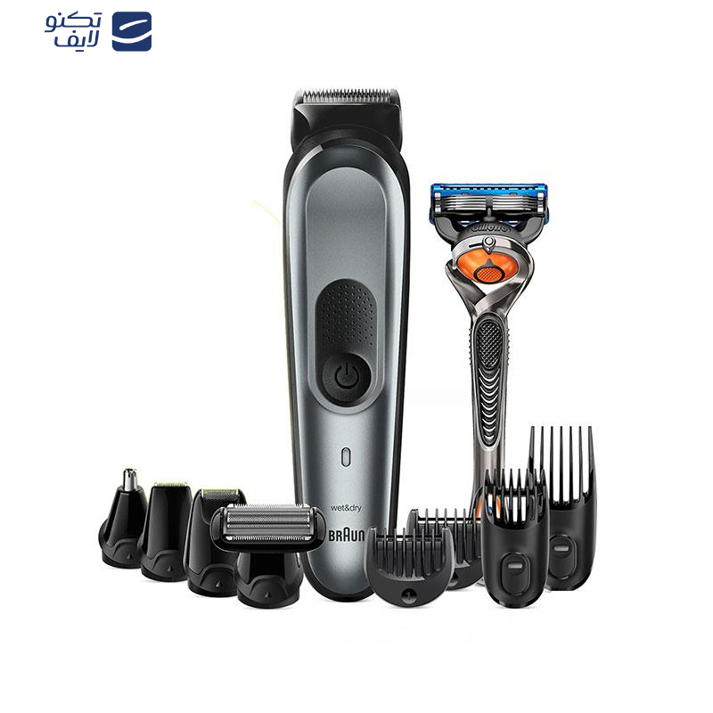 ست ماشین اصلاح موی صورت و بدن براون مدل mgk7221 ست ماشین اصلاح موی صورت و بدن براون مدل mgk7221