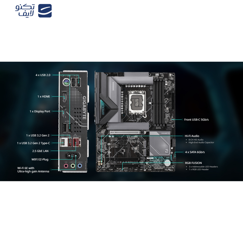 مادربرد گیگابایت مدل B860 EAGLE WIFI6E