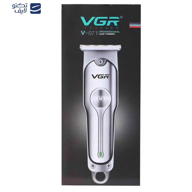 ماشین اصلاح موی سر و صورت وی جی ار مدل PROFESSIONAL V_071