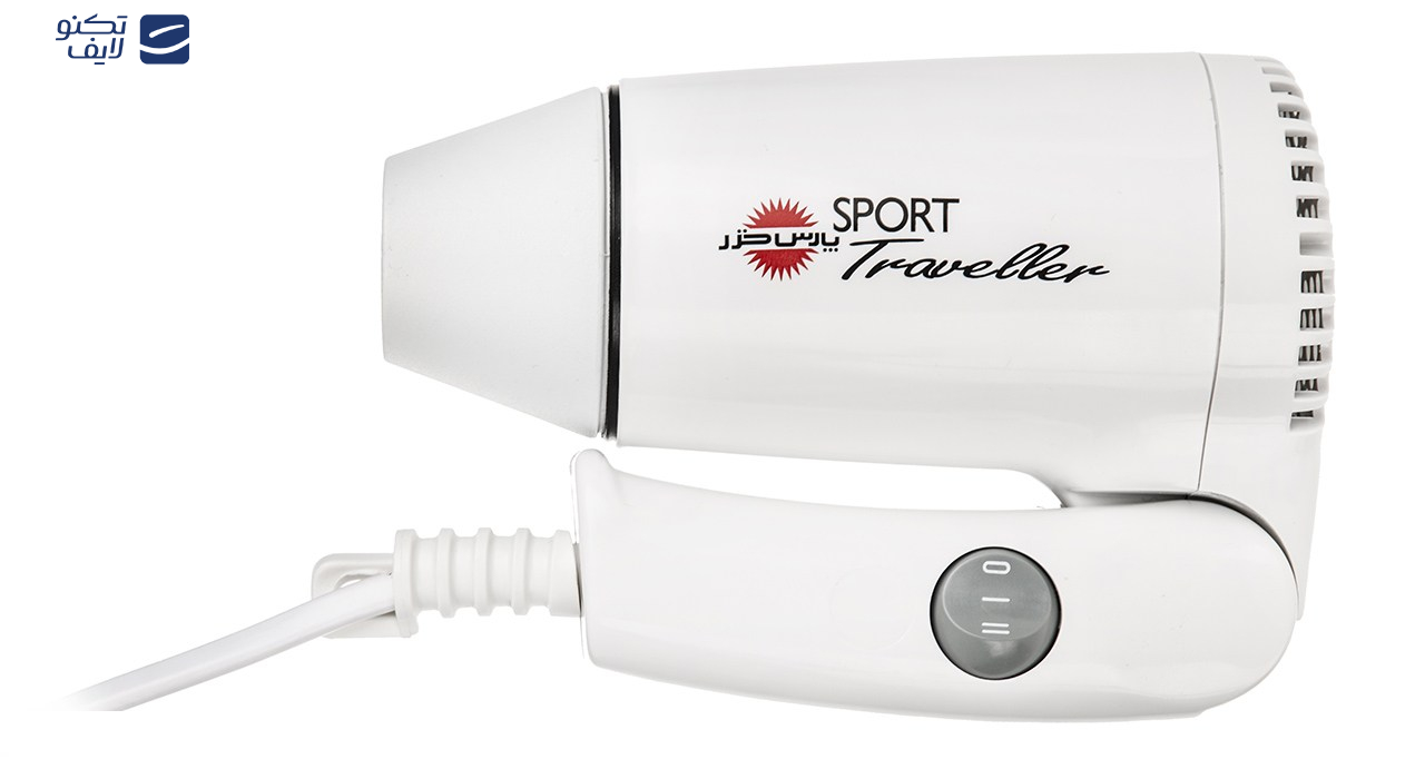 سشوار مسافرتی پارس خزر مدل HD-861P سشوار مسافرتی پارس خزر مدل HD-861P