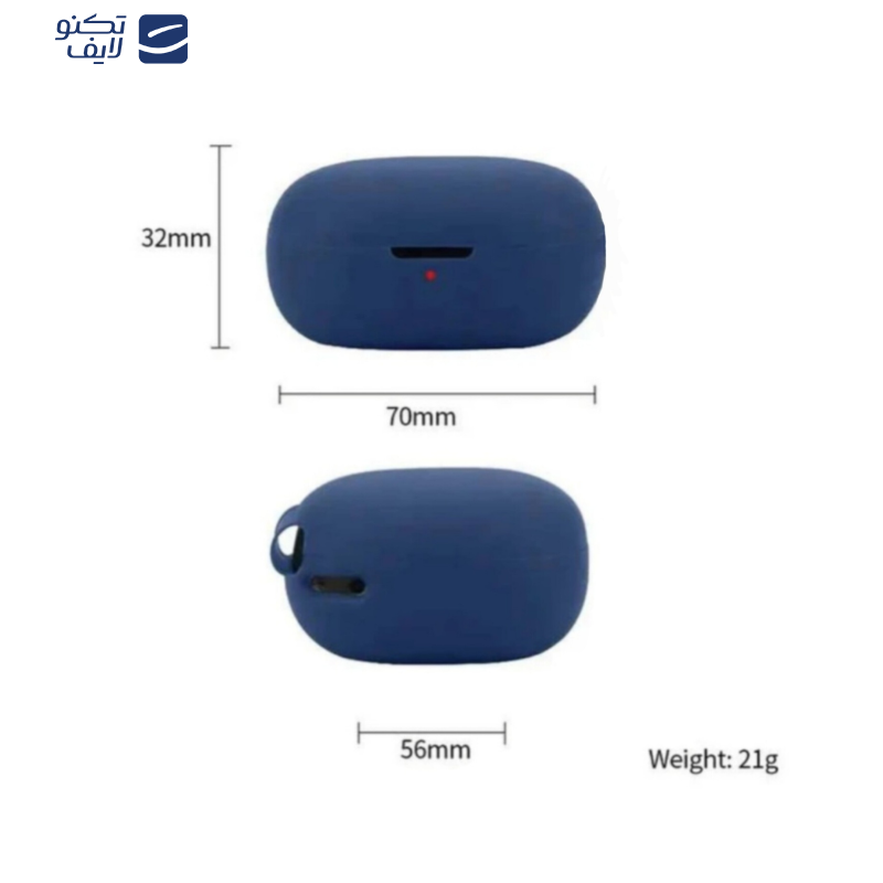 کاور زیفرند مدل سیلیکونی مناسب برای کیس هدفون بلوتوثی انکر SoundCore R50i کاور زیفرند مدل سیلیکونی مناسب برای کیس هدفون بلوتوثی انکر SoundCore R50i
