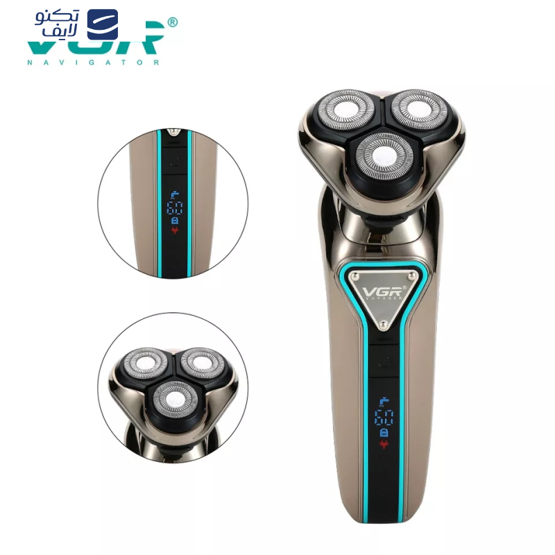 ماشین اصلاح موی صورت وی جی ار مدل V-323 ماشین اصلاح موی صورت وی جی ار مدل V-323