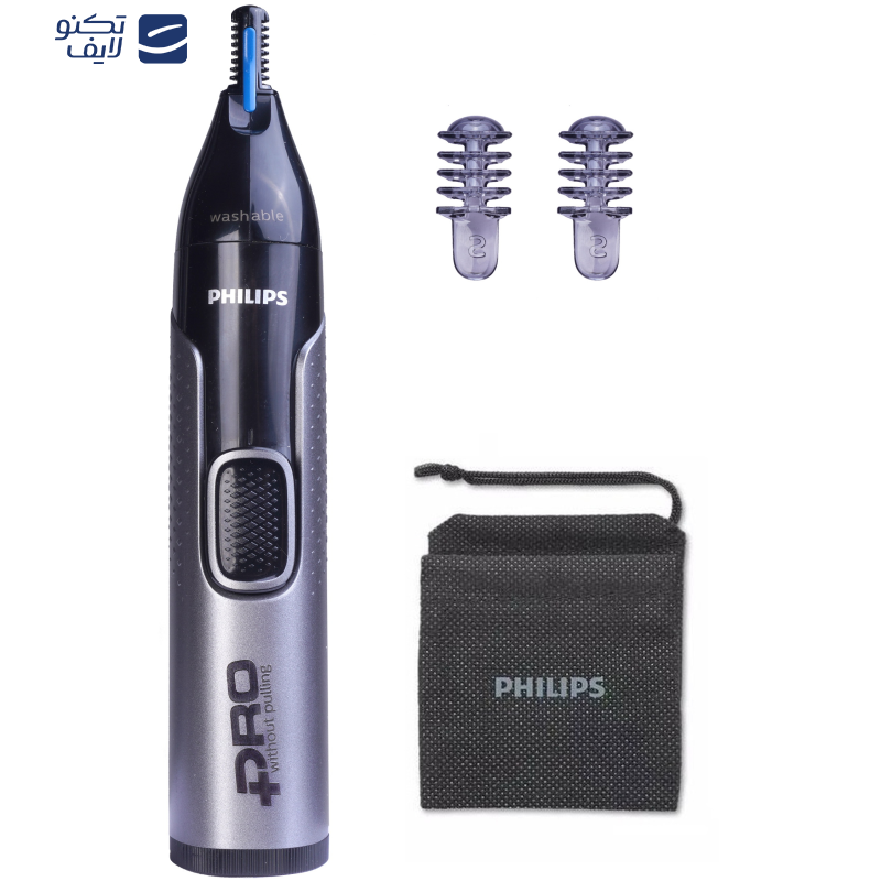 ماشین اصلاح موی سر و صورت و بدن فیلیپس مدل 5000new به همراه موزن بینی فیلیپس مدل PRO