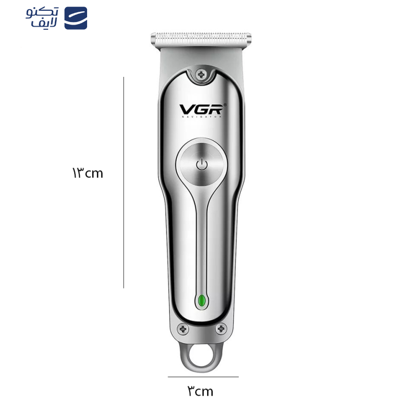 ماشین اصلاح موی سر و صورت وی جی ار مدل 071 به همراه تیغه یدک بسته 2 عددی ماشین اصلاح موی سر و صورت وی جی ار مدل 071 به همراه تیغه یدک بسته 2 عددی
