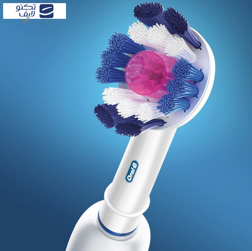 سری یدک مسواک برقی اورال-بی مدل 3D White بسته 2 عددی سری یدک مسواک برقی اورال-بی مدل 3D White بسته 2 عددی