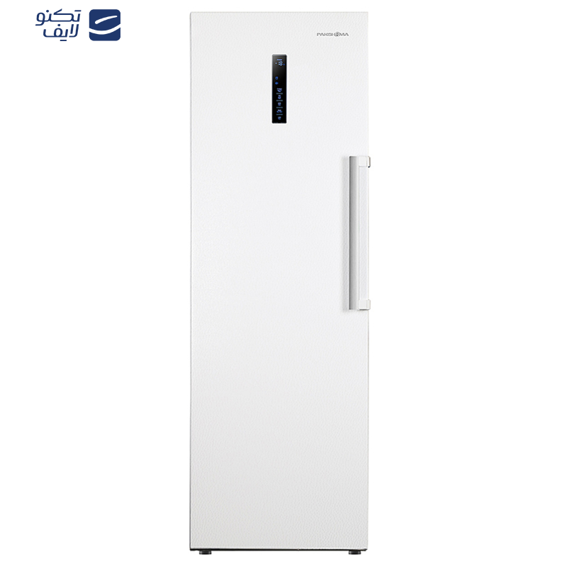 یخچال و فریزر دوقلو 40 فوت پاکشوما مدل RTRA-RTFA۹۰۱iW (N۲)، دارای نمایشگر و بدون برفک، با ارتفاع 187، پهنای 118 و عمق 73 سانتی‌متر، میزان مصرف انرژی A+، دارای 5 طبقه در یخچال و 4 کشو در فریزر، دارای سیستم نوفراست