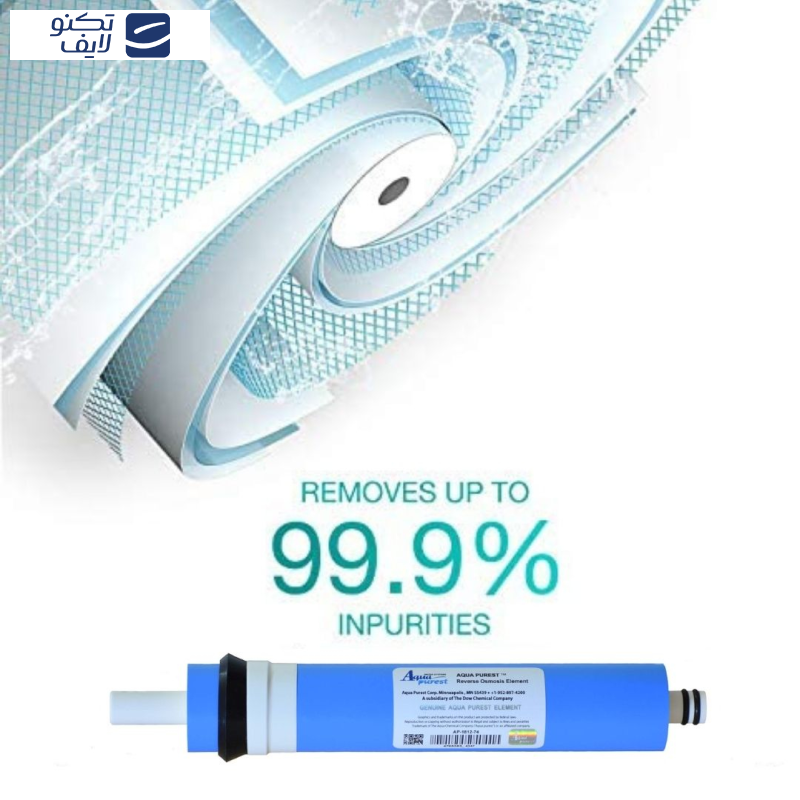 فیلتر دستگاه تصفیه آب آکوا پیورست مدل ممبران TWN-75G مجموعه 2 عددی فیلتر دستگاه تصفیه آب آکوا پیورست مدل ممبران TWN-75G مجموعه 2 عددی