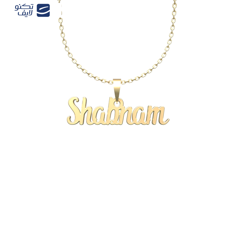 گردنبند طلا 18 عیار زنانه مدوپد مدل shabnam گردنبند طلا 18 عیار زنانه مدوپد مدل shabnam