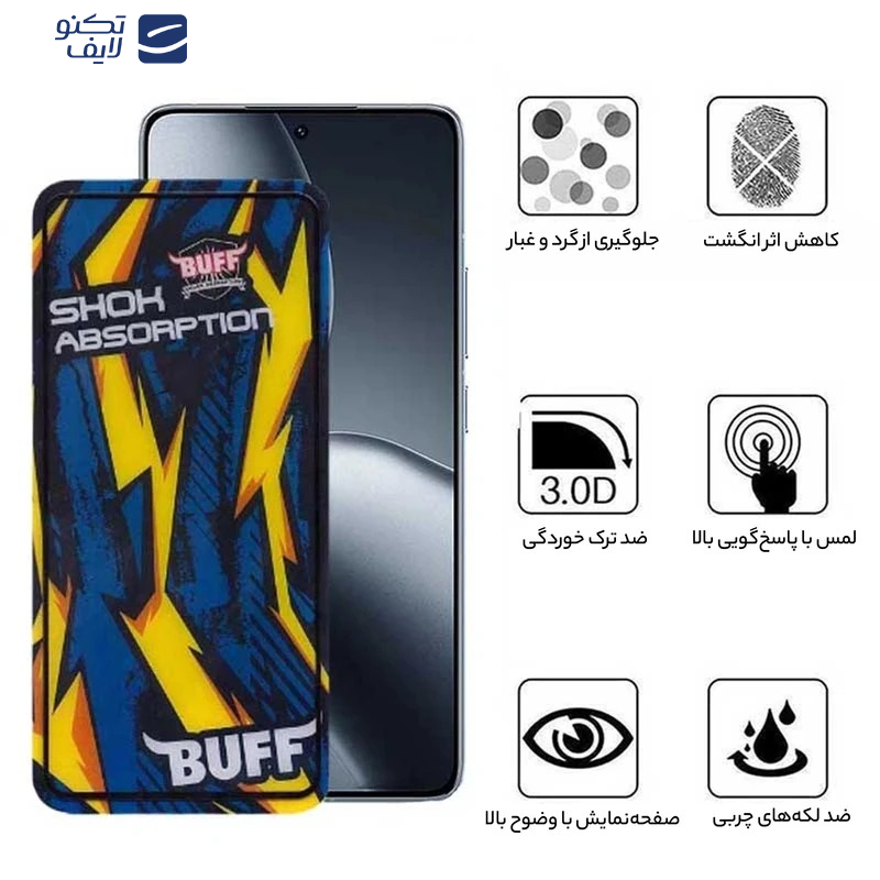 محافظ صفحه نمایش بوف مدل Shock-Shock-Guarantee مناسب برای گوشی موبایل شیائومی Poco F7 Ultra / Poco F7 Pro / Xiaomi 15s Pro محافظ صفحه نمایش بوف مدل Shock-Shock-Guarantee مناسب برای گوشی موبایل شیائومی Poco F7 Ultra / Poco F7 Pro / Xiaomi 15s Pro