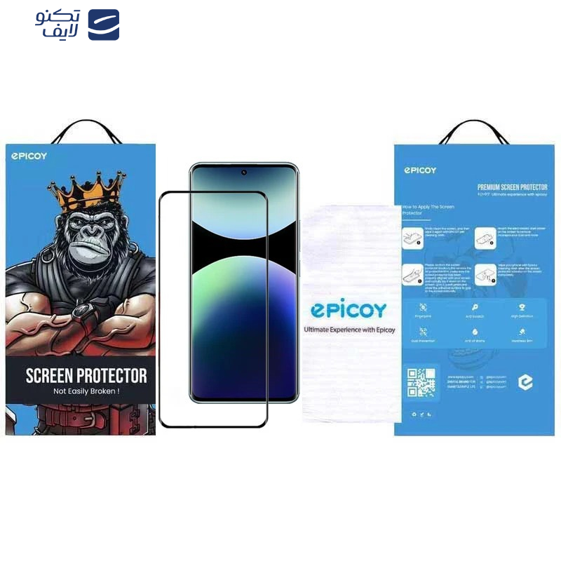 محافظ صفحه نمایش اپیکوی مدل FullGlass Kamo مناسب برای گوشی موبایل شیائومی Redmi Note 14 Pro Plus/13 Pro Plus/ Note 14 Pro 5G / Poco X7 محافظ صفحه نمایش اپیکوی مدل FullGlass Kamo مناسب برای گوشی موبایل شیائومی Redmi Note 14 Pro Plus/13 Pro Plus/ Note 14 Pro 5G / Poco X7