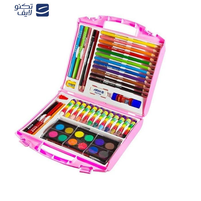 کیف نقاشی 48 تکه آریا مدل Briefcase کیف نقاشی 48 تکه آریا مدل Briefcase