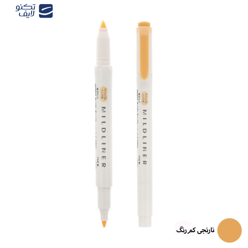 ماژیک علامت گذار زبرا مدل Mildliner بسته 10 عددی