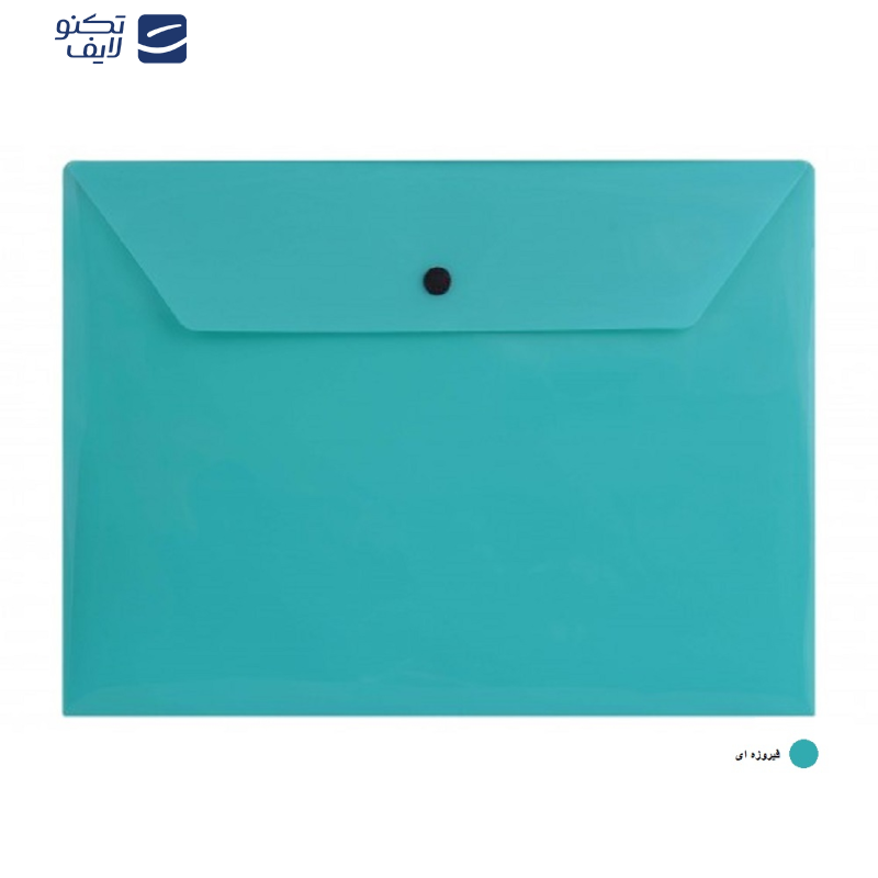 پوشه دکمه دار پاپکو مدل مات کد 105-A4 پوشه دکمه دار پاپکو مدل مات کد 105-A4