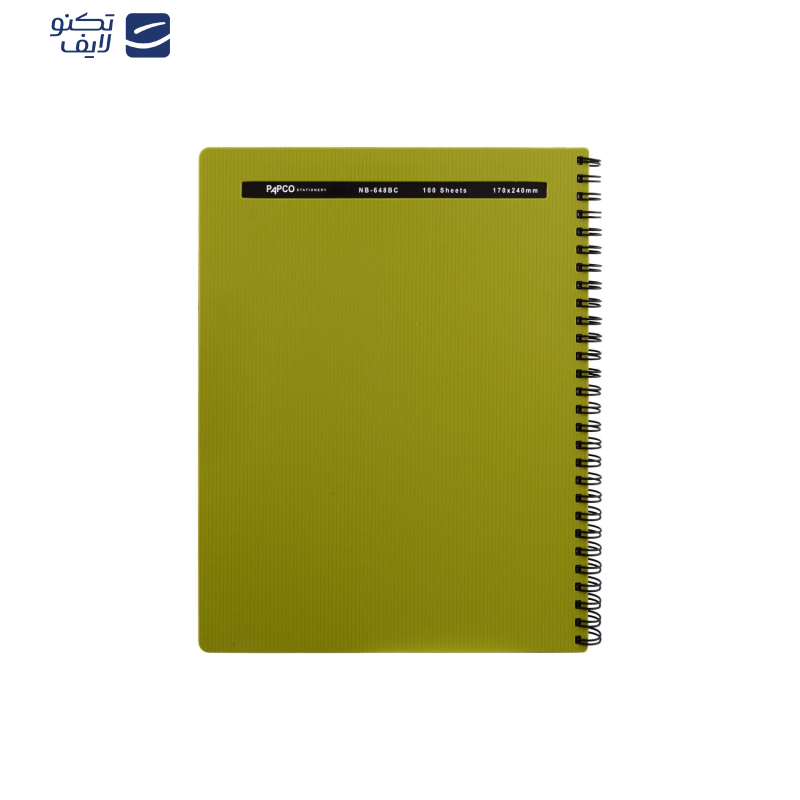دفتر مشق 100 برگ پاپکو کد NB-648 BC دفتر مشق 100 برگ پاپکو کد NB-648 BC