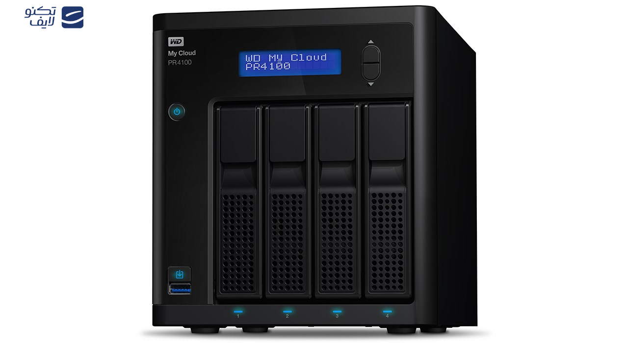 ذخیره ساز تحت شبکه وسترن دیجیتال مدل My Cloud Pro PR4100 ظرفیت 24 ترابایت ذخیره ساز تحت شبکه وسترن دیجیتال مدل My Cloud Pro PR4100 ظرفیت 24 ترابایت