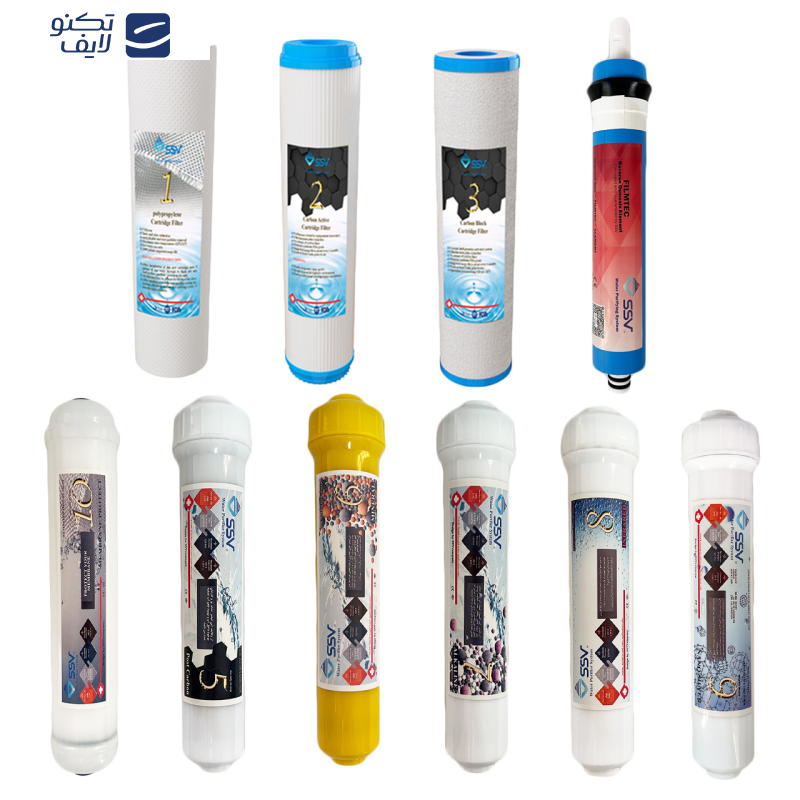 دستگاه تصفیه کننده آب اس اس وی مدل UltraPro X1000 V + 4F به همراه فیلتر