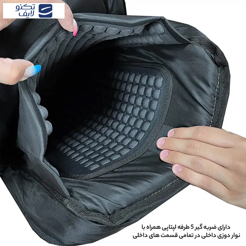 کوله پشتی لپ تاپ مدل Goog65033 EXTRA DEVICE مناسب برای لپ تاپ 16 تا 17 اینچی کوله پشتی لپ تاپ مدل Goog65033 EXTRA DEVICE مناسب برای لپ تاپ 16 تا 17 اینچی