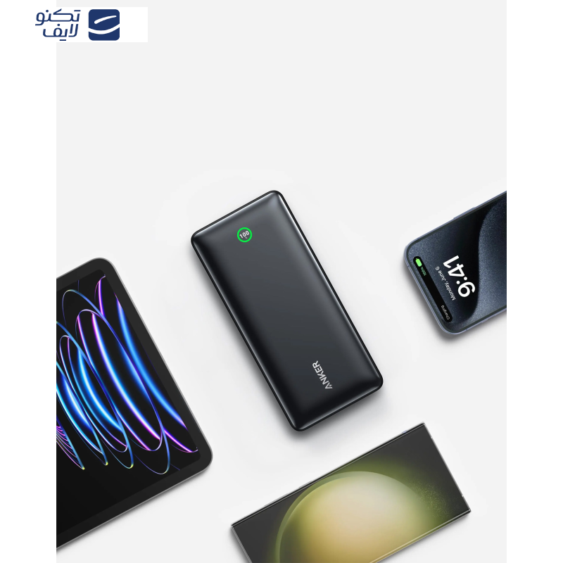پاوربانک انکر مدل A1387H21 ظرفیت 20000 میلی آمپر ساعت