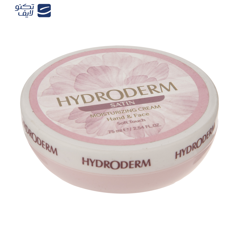 کرم مرطوب کننده هیدرودرم مدل Satin حجم 75 میلی لیتر