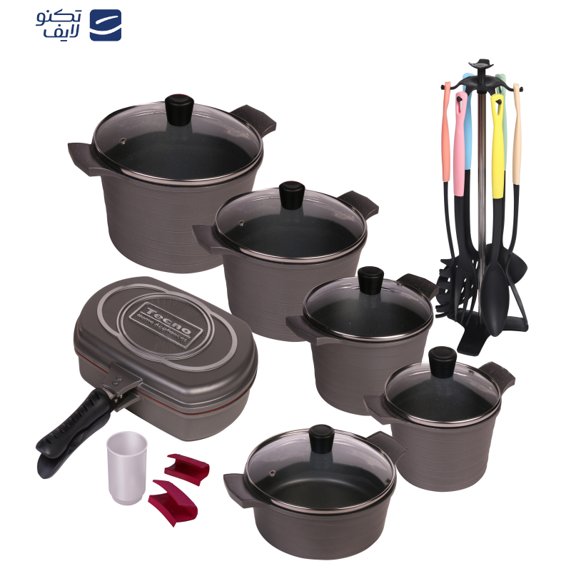 سرویس پخت و پز 22 پارچه تکنو مدل ونوس سرویس پخت و پز 22 پارچه تکنو مدل ونوس