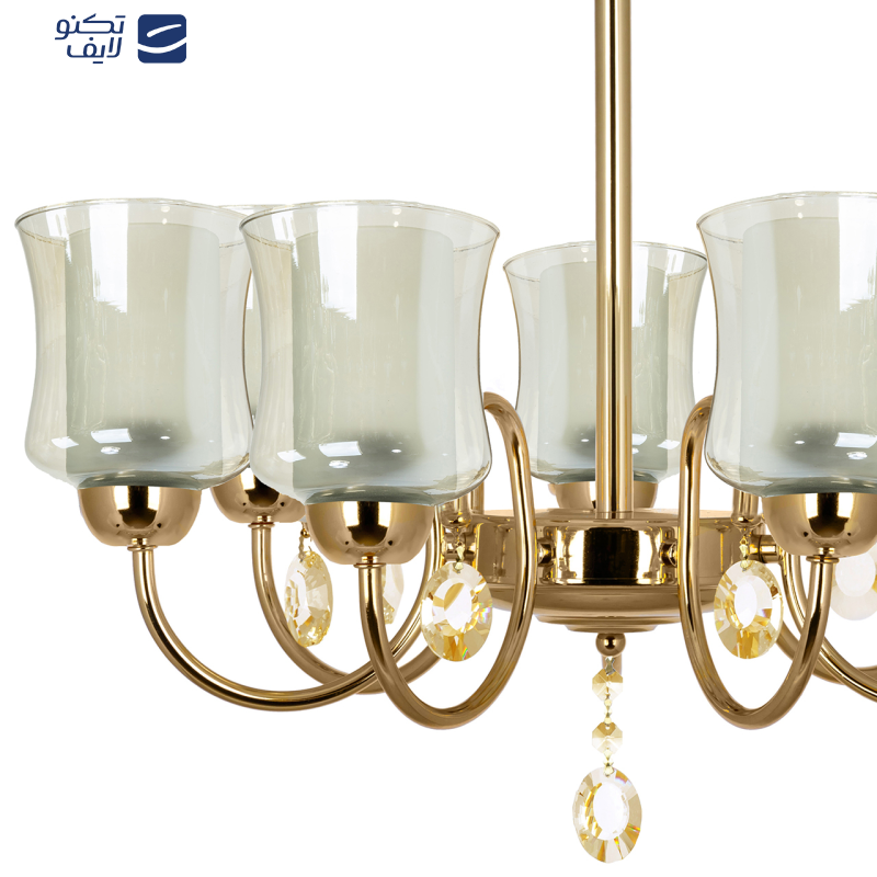  لوستر 7 شعله چشمه نور کد A811/7