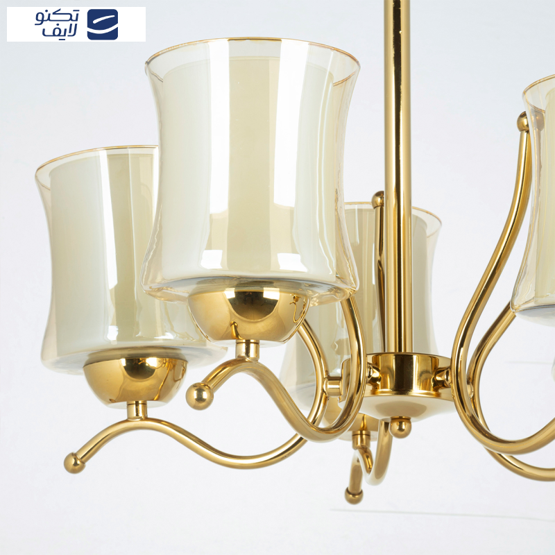 لوستر 5 شعله چشمه نور کد A823/5