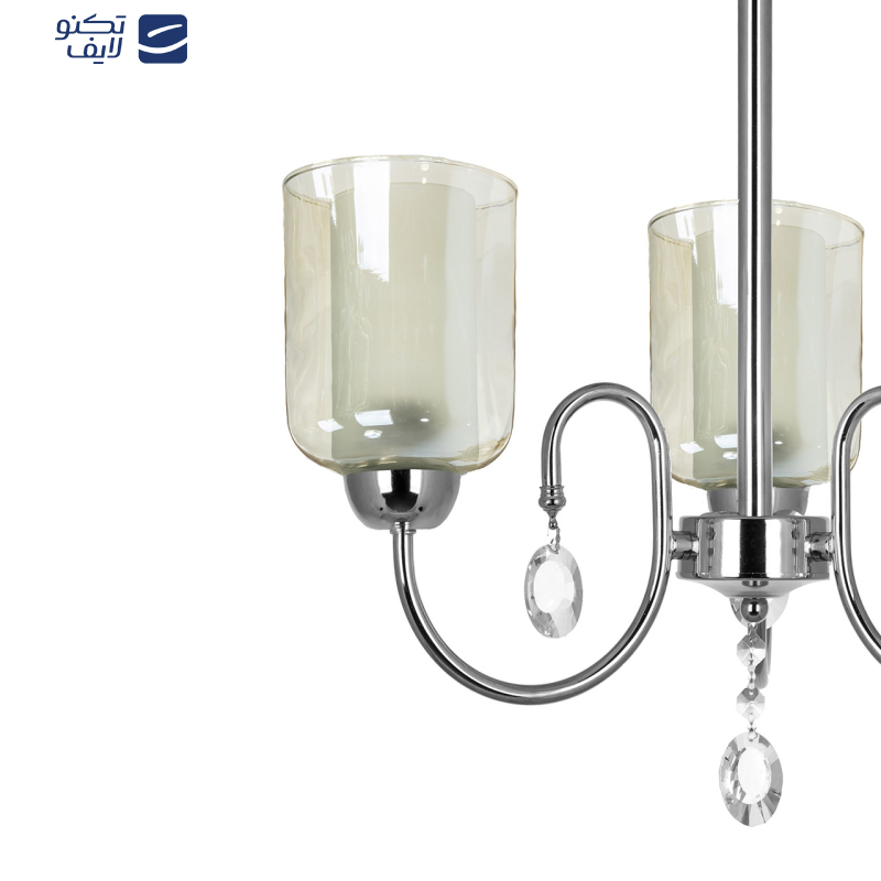 لوستر آویز سه شعله چشمه نور کد AB812/3