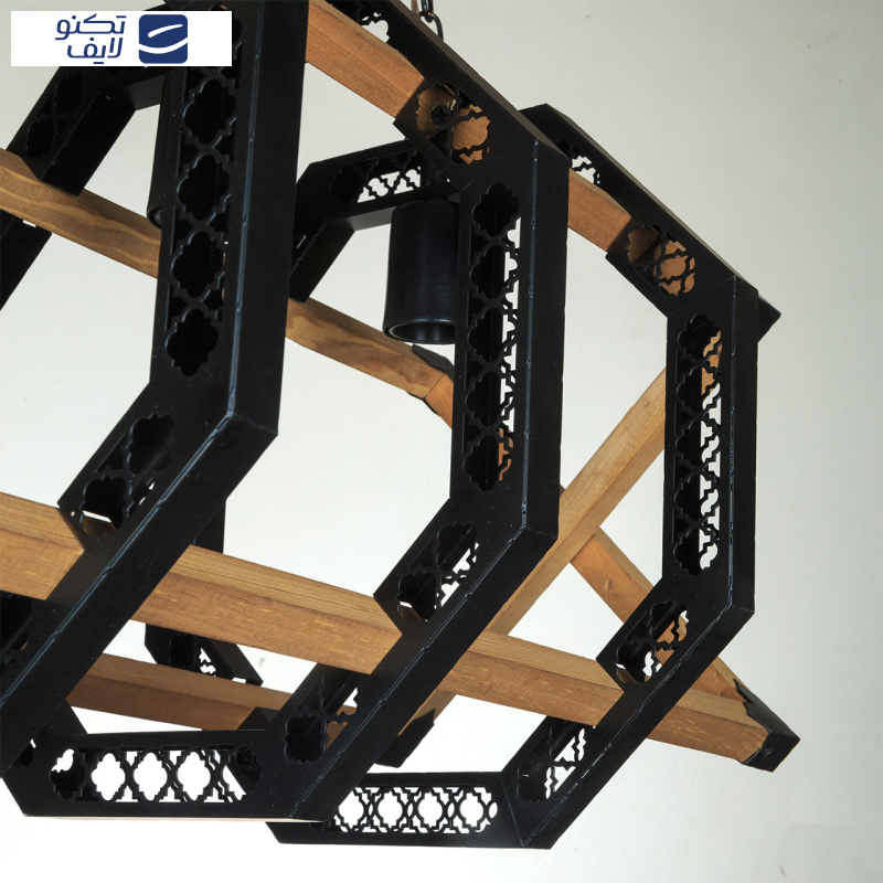 لوستر سه شعله چشمه نور کد 2232/3BK