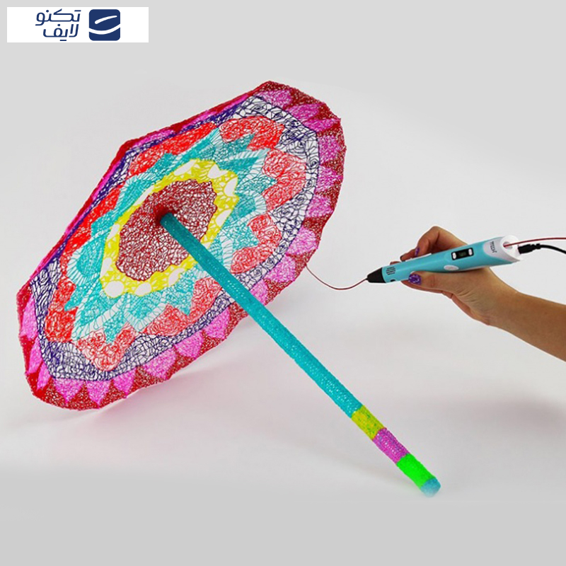 قلم طراحی سه بعدی مدل 3D pen-2 قلم طراحی سه بعدی مدل 3D pen-2
