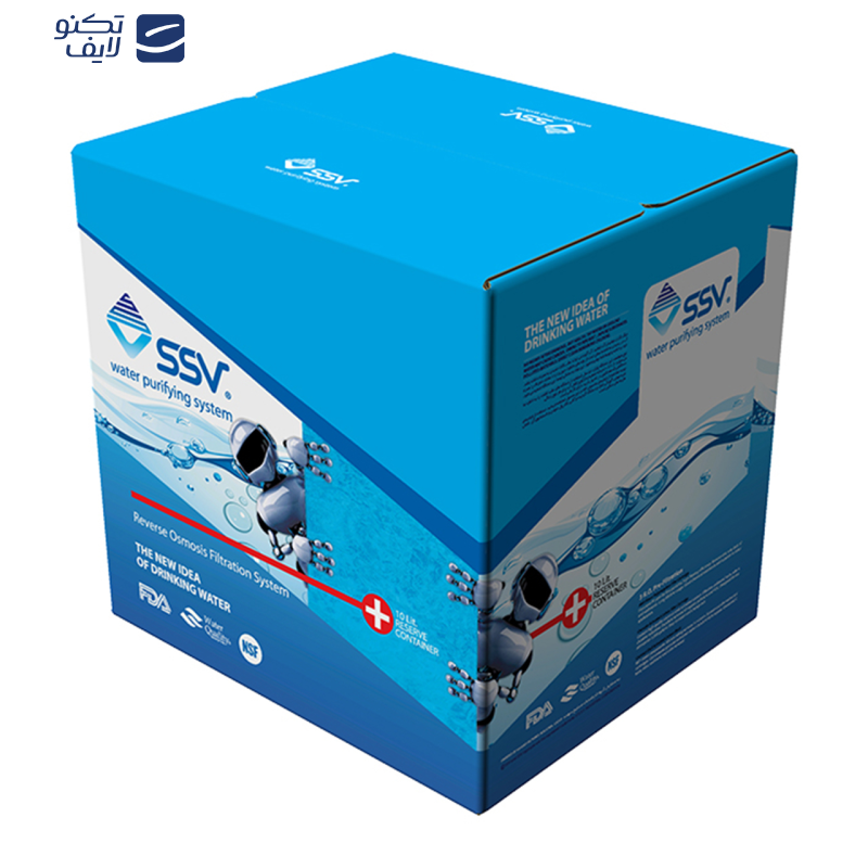 دستگاه تصفیه آب اس اس وی مدل MaxPro 2W X1000 به همراه شیر دوکاره دستگاه تصفیه آب اس اس وی مدل MaxPro 2W X1000 به همراه شیر دوکاره