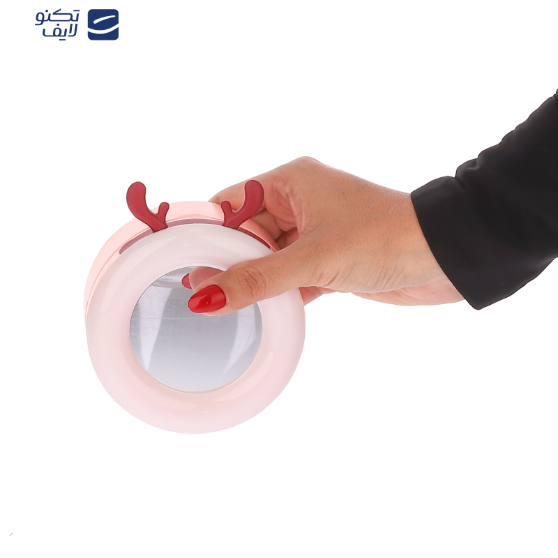 آینه آرایشی رینگلایتدار مدل NO.0838-2 آینه آرایشی رینگلایتدار مدل NO.0838-2