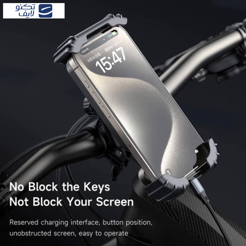 پایه نگهدارنده گوشی موبایل مک دودو مدل Mcdodo Super Stable Cycling Phone Holder CM-524 پایه نگهدارنده گوشی موبایل مک دودو مدل Mcdodo Super Stable Cycling Phone Holder CM-524