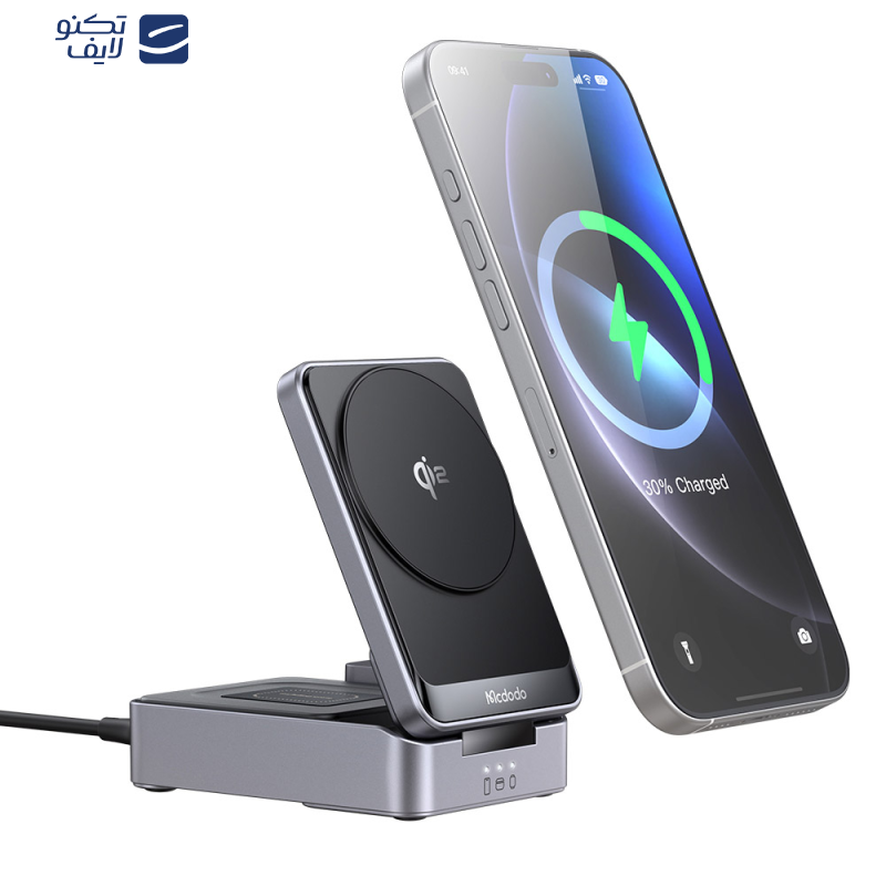 شارژر بی سیم 15 وات مک دودو مدل ch-5192 شارژر بی سیم 15 وات مک دودو مدل ch-5192