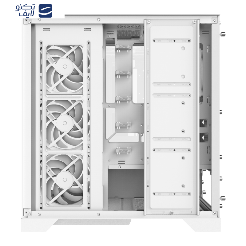 کیس کامپیوتر ای دیتا ایکس پی جی مدل INVADER X WHITE