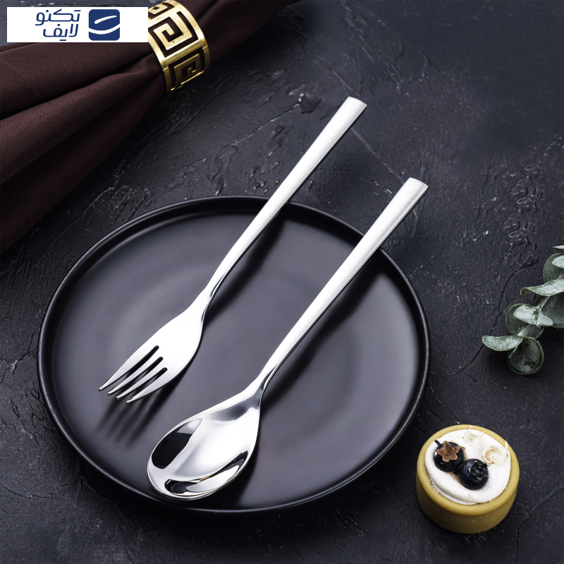 سرویس قاشق و چنگال 12 پارچه 6 نفره جی فی نی مدل 10 سرویس قاشق و چنگال 12 پارچه 6 نفره جی فی نی مدل 10
