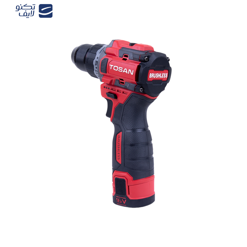 دریل پیچ گوشتی 10 میلی متری 16 ولت توسن مدل 9616BS دریل پیچ گوشتی 10 میلی متری 16 ولت توسن مدل 9616BS